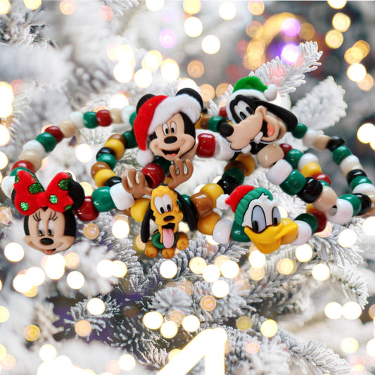 Mickey and Friend Christmas Holiday Kandi Set