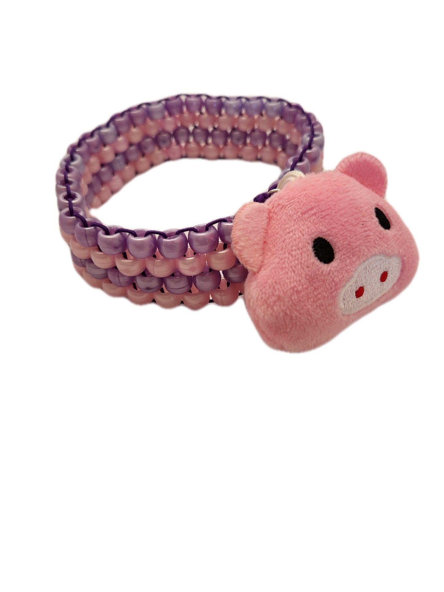 Little Pig Bicep Kandi Armband Cuff